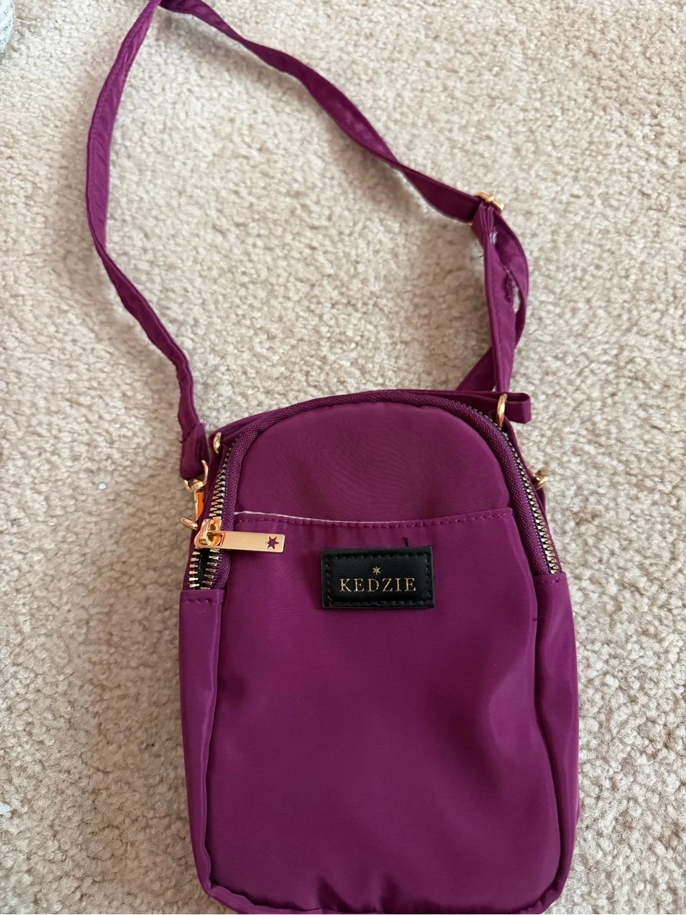 Kedzie Women's Crossbody Bag in Plum